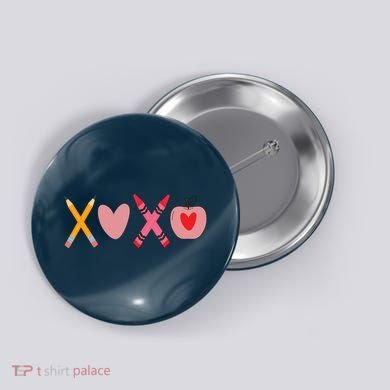 Xoxo Valentines Day School Holiday Button