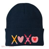 Xoxo Valentines Day School Holiday Beanie thumb 0