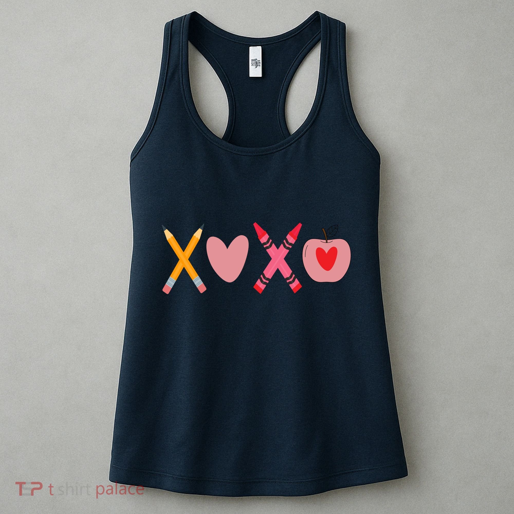 Xoxo Valentines Day School Holiday Women's Tank Top