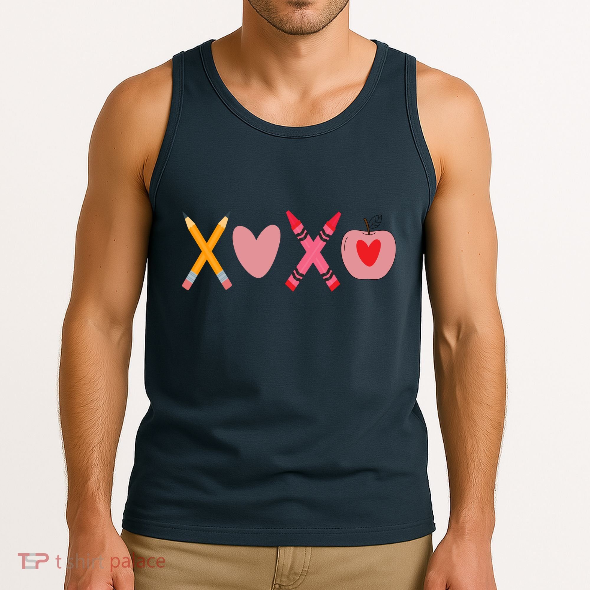 Xoxo Valentines Day School Holiday Tank Top