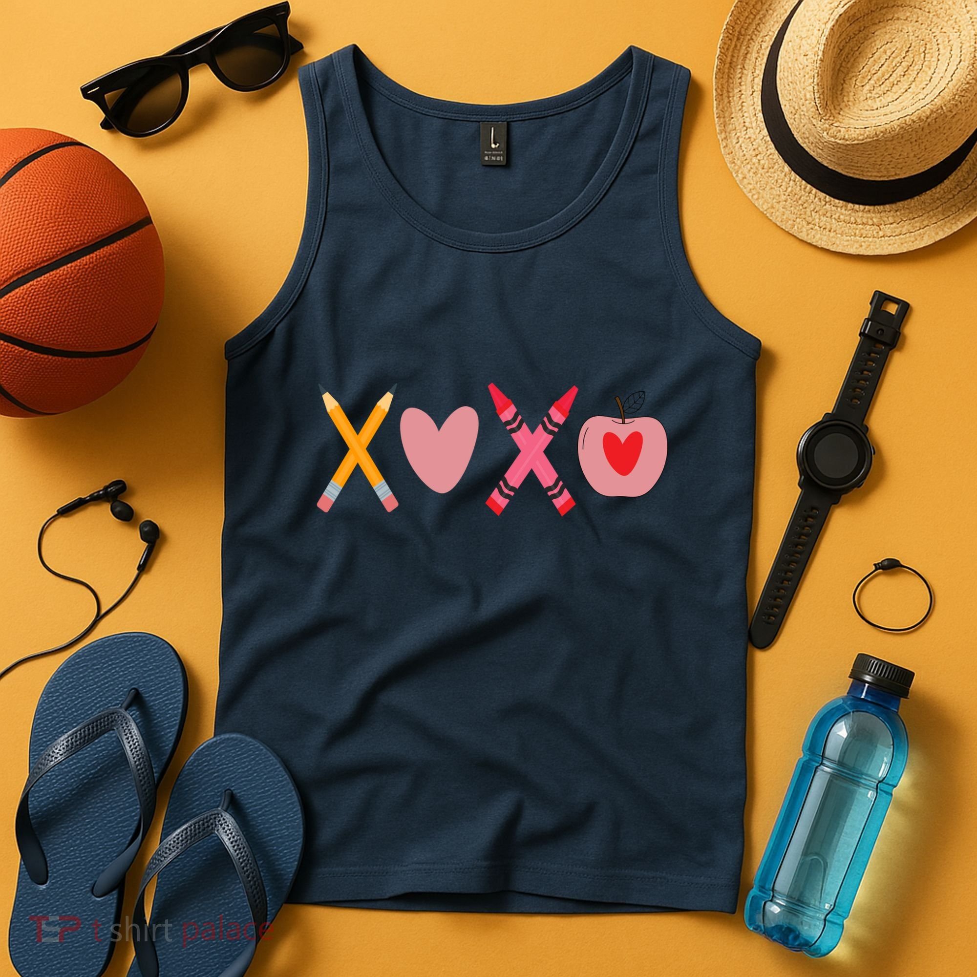 Xoxo Valentines Day School Holiday Tank Top