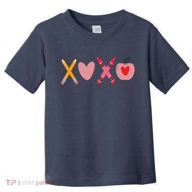 Xoxo Valentines Day School Holiday Toddler T-Shirt