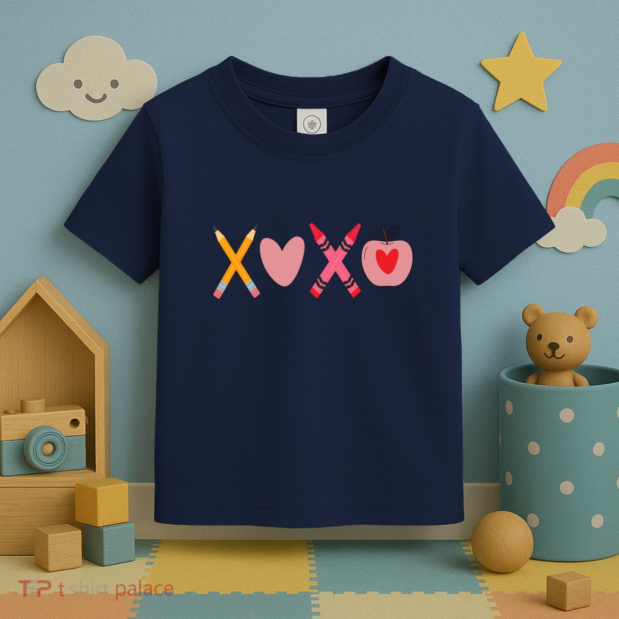 Xoxo Valentines Day School Holiday Toddler T-Shirt