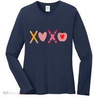 Xoxo Valentines Day School Holiday Women's Long Sleeve Shirt thumb 0