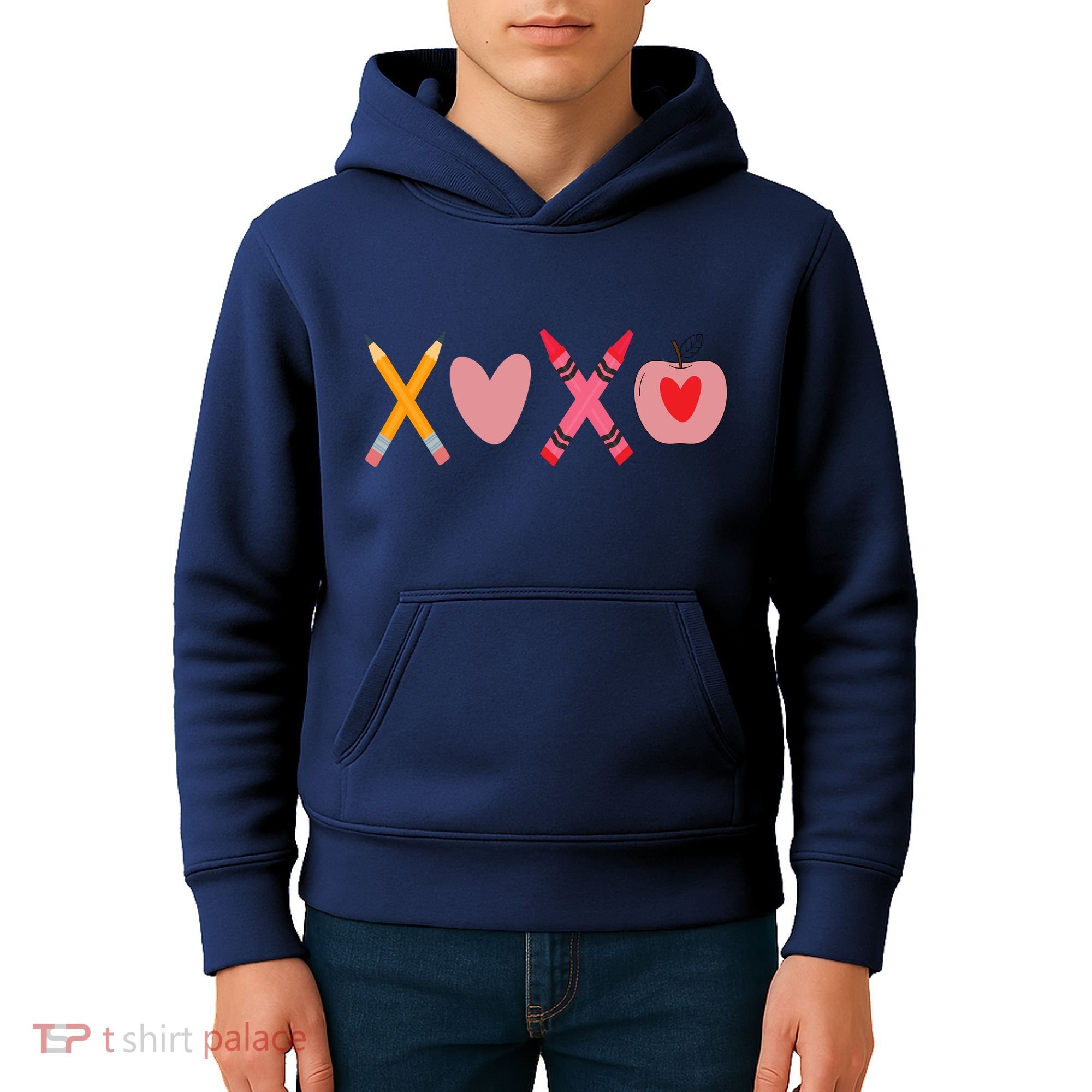 Xoxo Valentines Day School Holiday Kids Hoodie