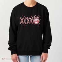 Xoxo Valentines Day Retro Women's Sweatshirt thumb 0