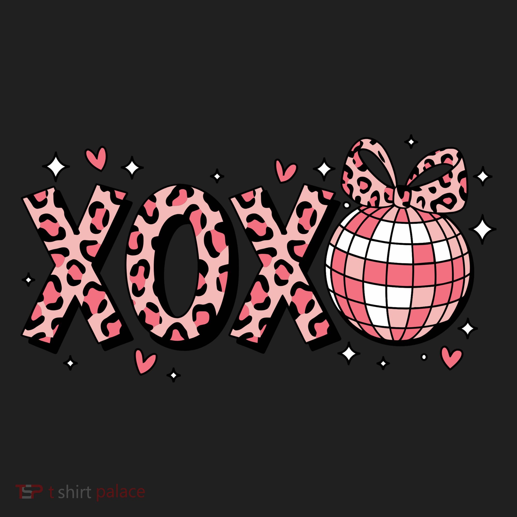 Xoxo Valentines Day Retro Beanie