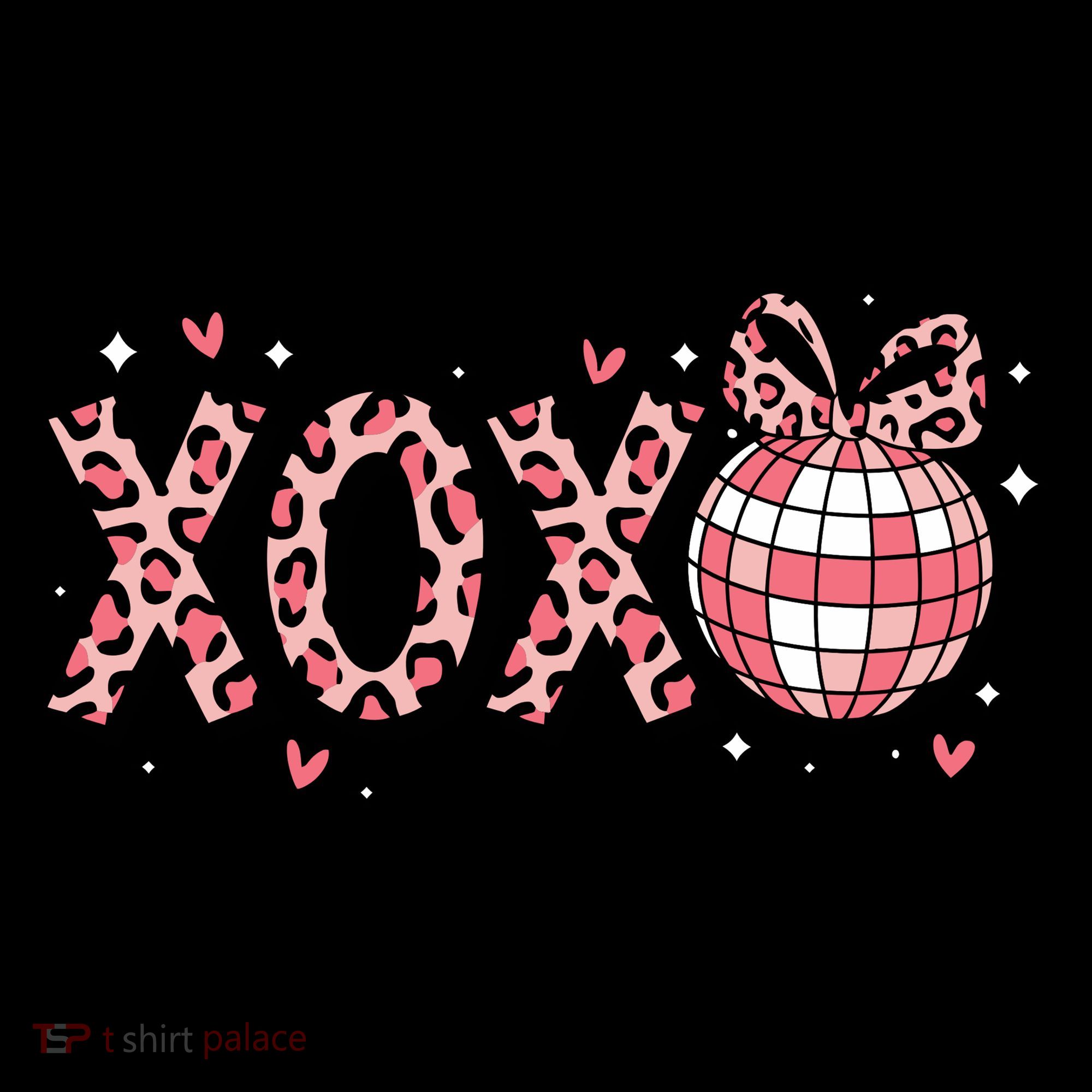 Xoxo Valentines Day Retro Women's Hoodie