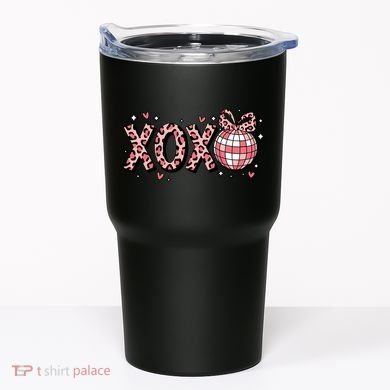 Xoxo Valentines Day Retro Tumbler