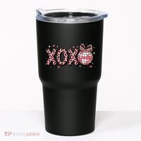 Xoxo Valentines Day Retro Tumbler thumb 0