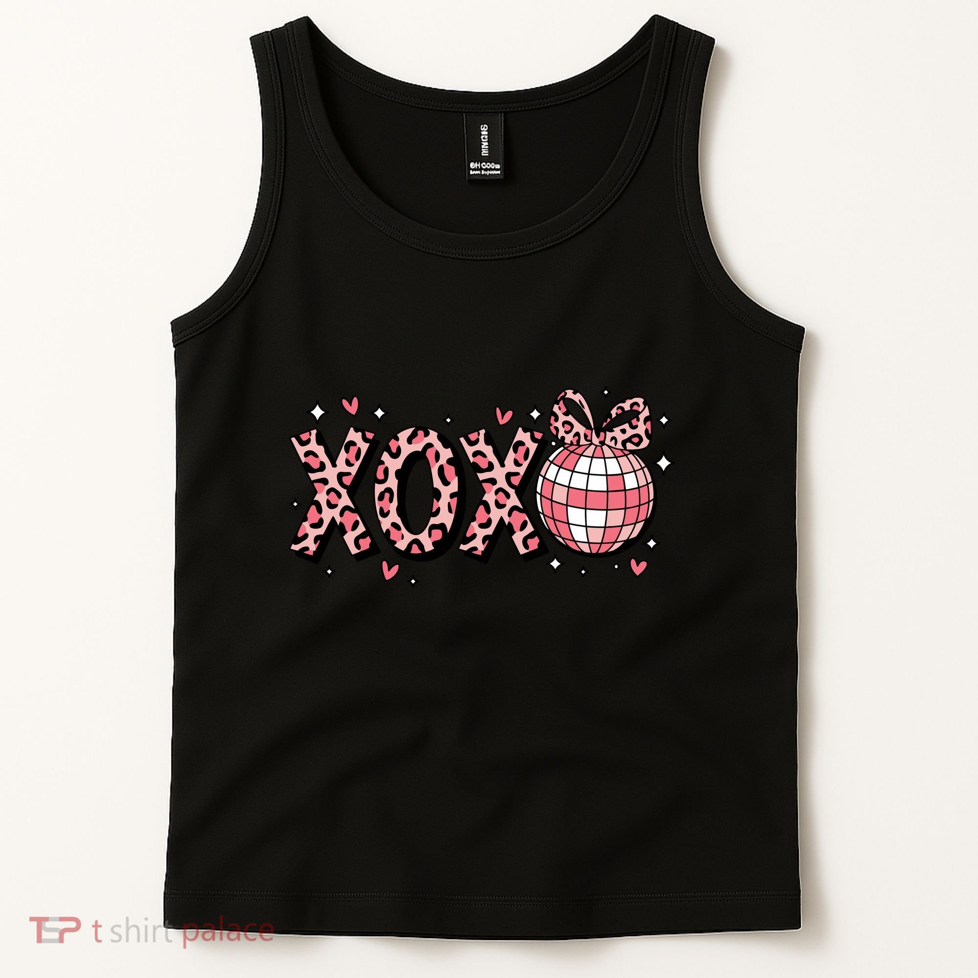 Xoxo Valentines Day Retro Tank Top