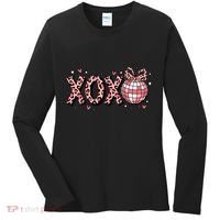 Xoxo Valentines Day Retro Women's Long Sleeve Shirt thumb 0