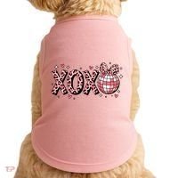 Xoxo Valentines Day Retro Doggie Tank thumb 0