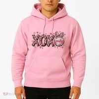 Xoxo Valentines Day Retro Hoodie thumb 2