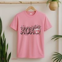 Xoxo Valentines Day Retro T-Shirt thumb 2