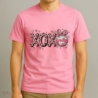 Xoxo Valentines Day Retro T-Shirt thumb 3