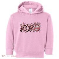 Xoxo Valentines Day Retro Toddler Hoodie thumb 0