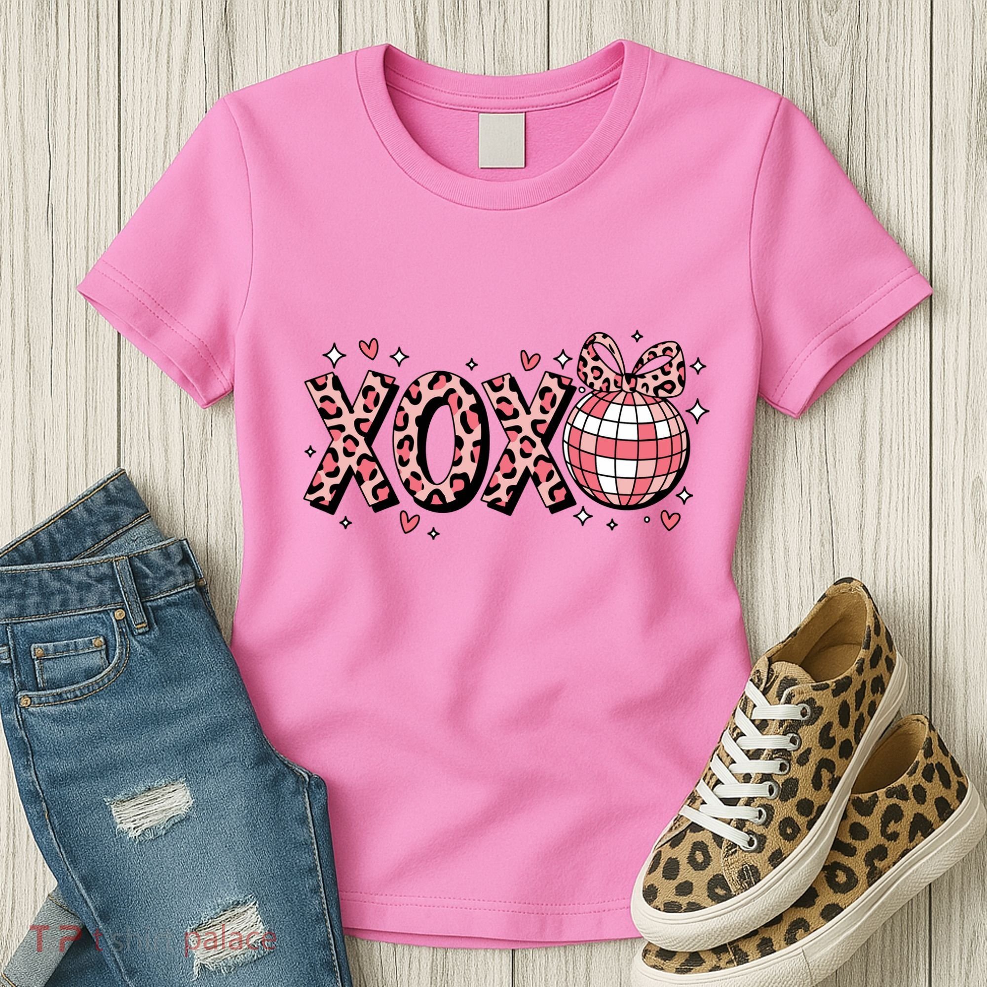 Xoxo Valentines Day Retro Women's T-Shirt