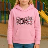 Xoxo Valentines Day Retro Kids Hoodie thumb 3