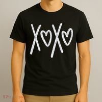 Xoxo, Valentine's Day, , Women's, Heart Day, Love T-Shirt thumb 3