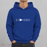 Xb70 Valkyrie Ecg Heartbeat Airplane Cool Gift Hoodie thumb 0