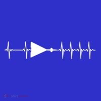 Xb70 Valkyrie Ecg Heartbeat Airplane Cool Gift Long Sleeve Shirt thumb 2