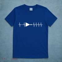 Xb70 Valkyrie Ecg Heartbeat Airplane Cool Gift T-Shirt thumb 5