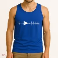 Xb70 Valkyrie Ecg Heartbeat Airplane Cool Gift Tank Top thumb 3