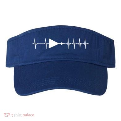 Xb70 Valkyrie Ecg Heartbeat Airplane Cool Gift Visor