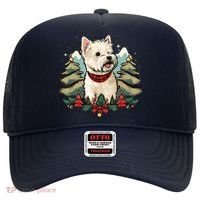 Xmas West Highland White Terrier Santa On Christmas Westie Hat thumb 0