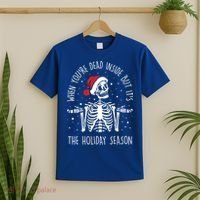 Xmas When YouRe Dead Inside But ItS The Holiday Season Gift T-Shirt thumb 2