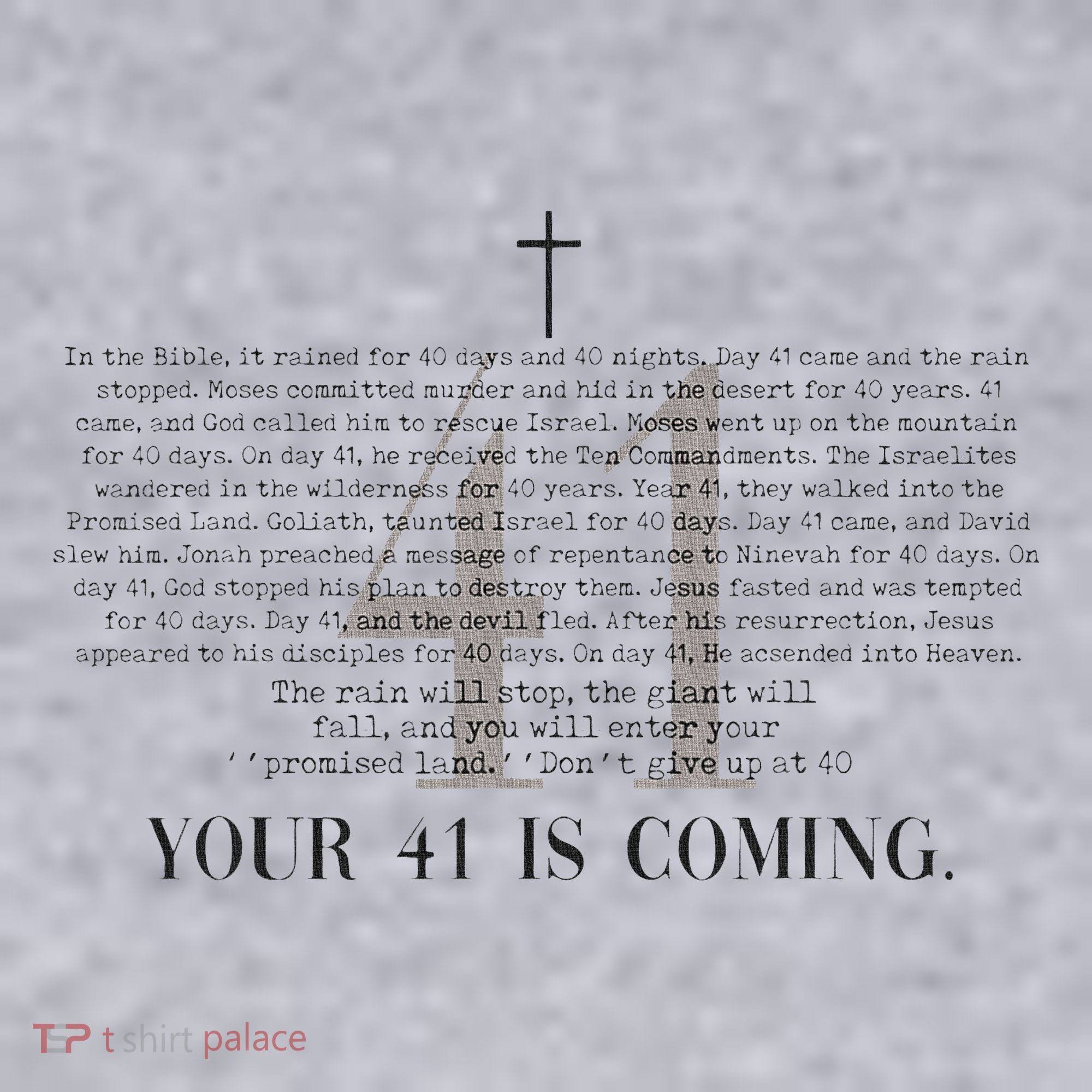 Your 41 Is Coming Christian Women's Sweatshirt