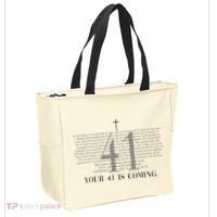 Your 41 Is Coming Christian Tote Bag thumb 2