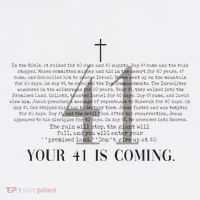 Your 41 Is Coming Christian Apron thumb 3