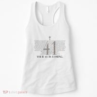 Your 41 Is Coming Christian Women's Tank Top thumb 0