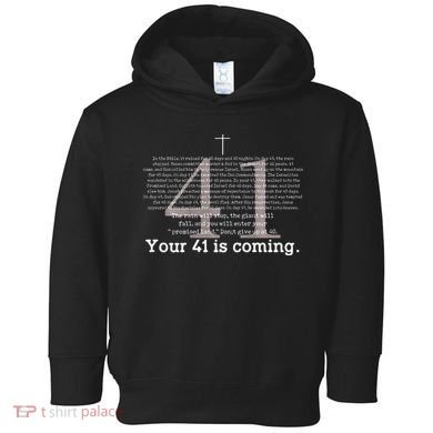 Your 41 Is Coming Toddler Hoodie
