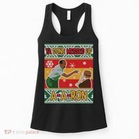 Ya Done Messed Up A-A-Ron Ugly Christmas Women's Tank Top thumb 0