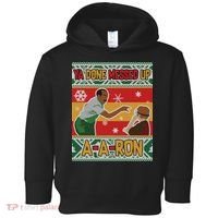 Ya Done Messed Up A-A-Ron Ugly Christmas Toddler Hoodie thumb 0