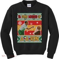 Ya Done Messed Up A-A-Ron Ugly Christmas Kids Sweatshirt thumb 0
