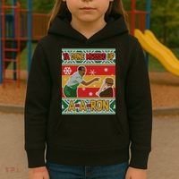Ya Done Messed Up A-A-Ron Ugly Christmas Kids Hoodie thumb 3