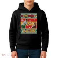 Ya Done Messed Up A-A-Ron Ugly Christmas Kids Hoodie thumb 4