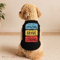 You Are Amazing Brave Strong Doggie Tank thumb 2