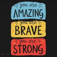 You Are Amazing Brave Strong Women's Hoodie thumb 2