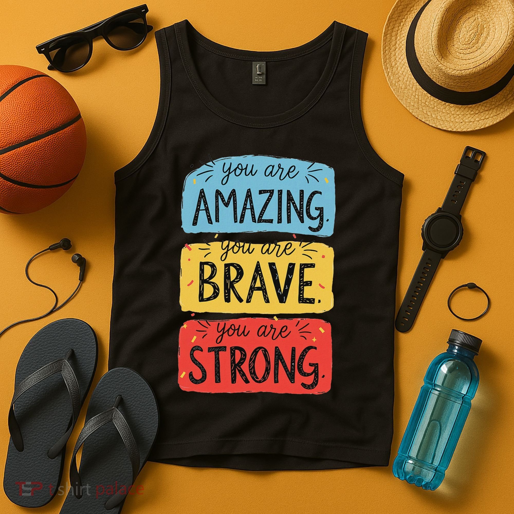You Are Amazing Brave Strong Tank Top