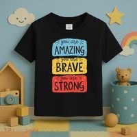 You Are Amazing Brave Strong Toddler T-Shirt thumb 3