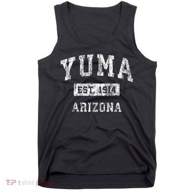 Yuma Arizona Az Vintage Established Tank Top