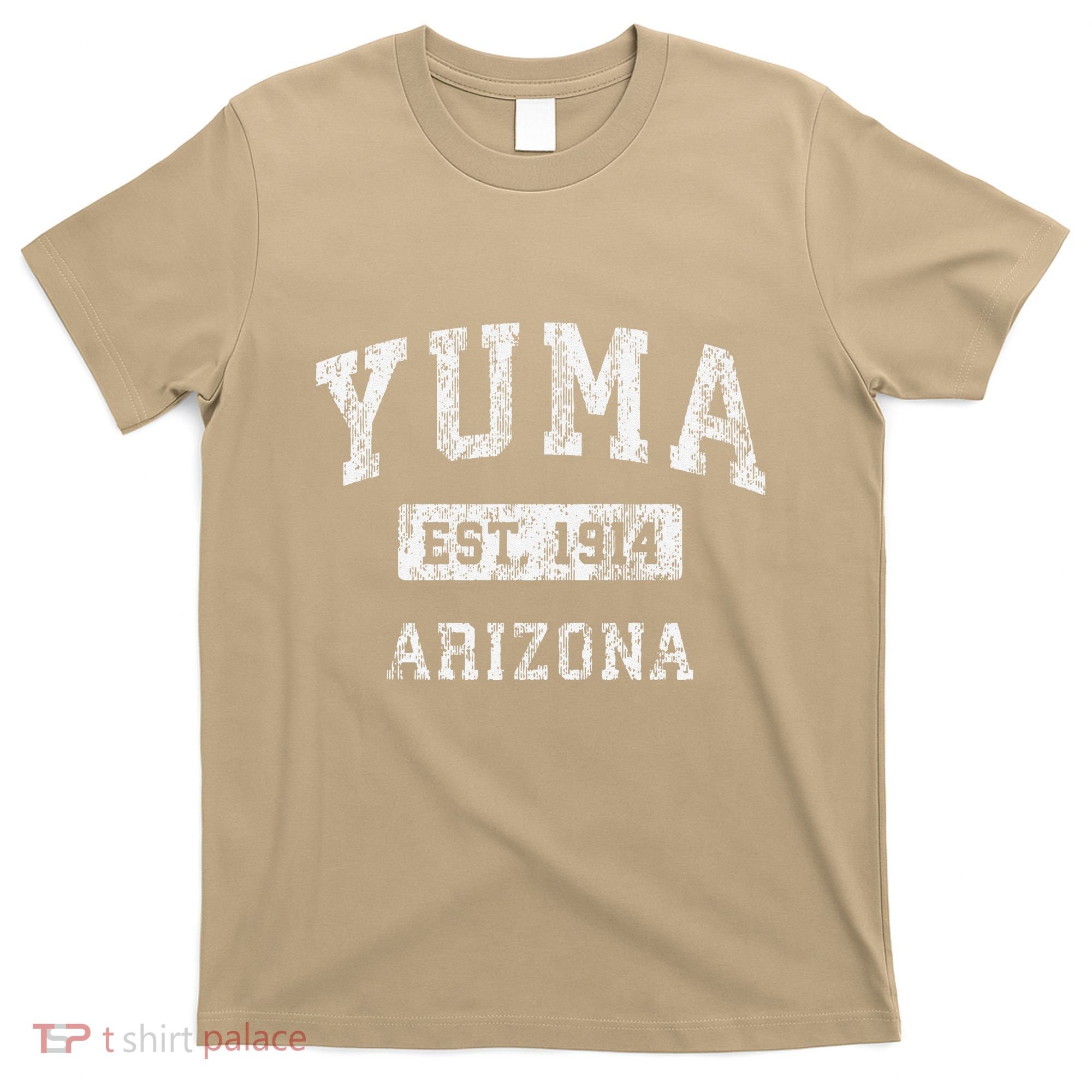 Yuma Arizona Az Vintage Established T-Shirt
