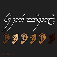 You All Are Welcome Here Elvish Elijah Funny Memes Wood Tumbler thumb 3