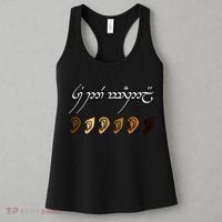 You All Are Welcome Here Elvish Elijah Funny Memes Wood Women's Tank Top thumb 3
