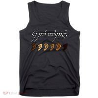 You All Are Welcome Here Elvish Elijah Funny Memes Wood Tank Top thumb 0